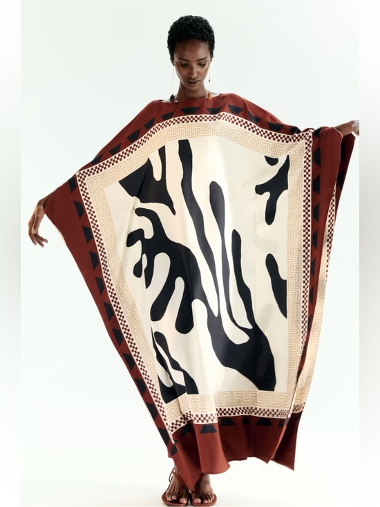 H&M Dresses & Skirts - New H&M Limited Edition Abstract Print Kaftan Dress
